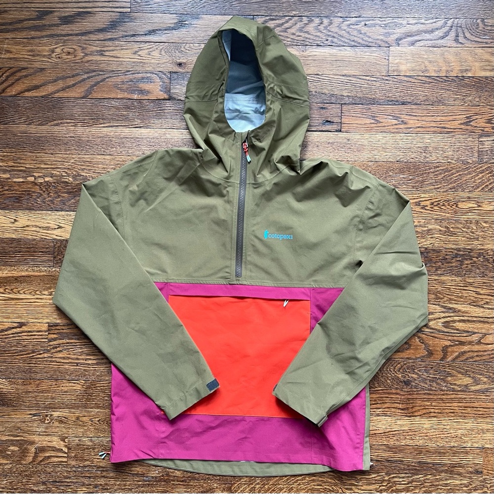 Cotopaxi Women’s Cielo Rain Anorak Jacket in Oak